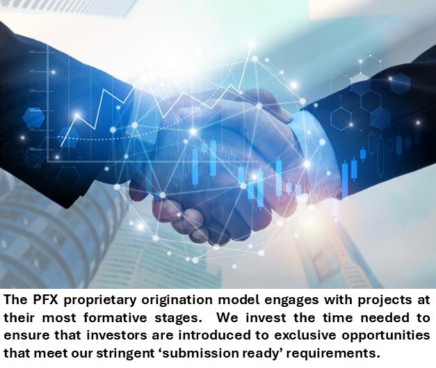 Investor Project Origination